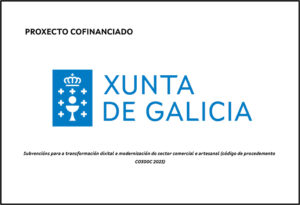 Cartel subvención Xunta de Galicia
